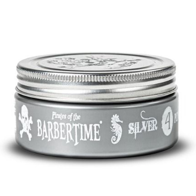 Чоловіча помада для укладання волосся Barbertime Silver 4 Pomade, 150 мл